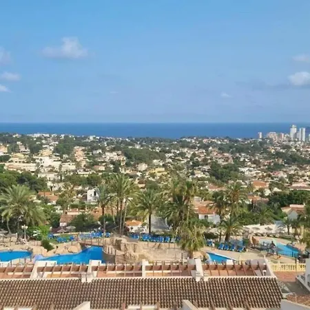 Modern With Sea View In 45 M² & Pool Calpe