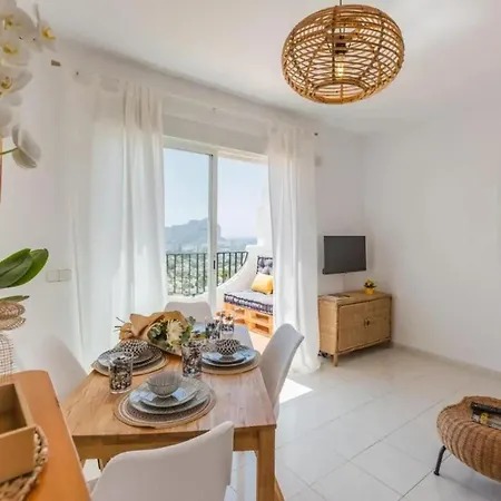 Apartment Modern With Sea View In 45 M² & Pool Calpe